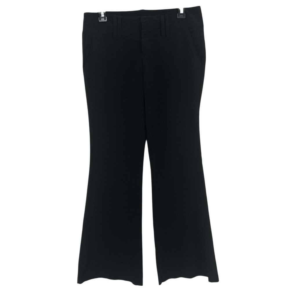 HeartSoul Y2K Black Low Rise Flare Dress Pants Office Siren